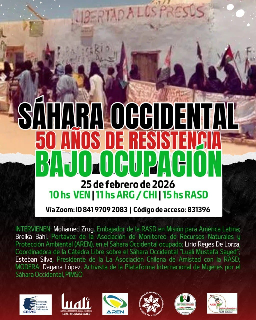 Latinoamérica conmemora 50º aniversario de la proclamación de la RASD con una intensa agenda académica, política y cultural