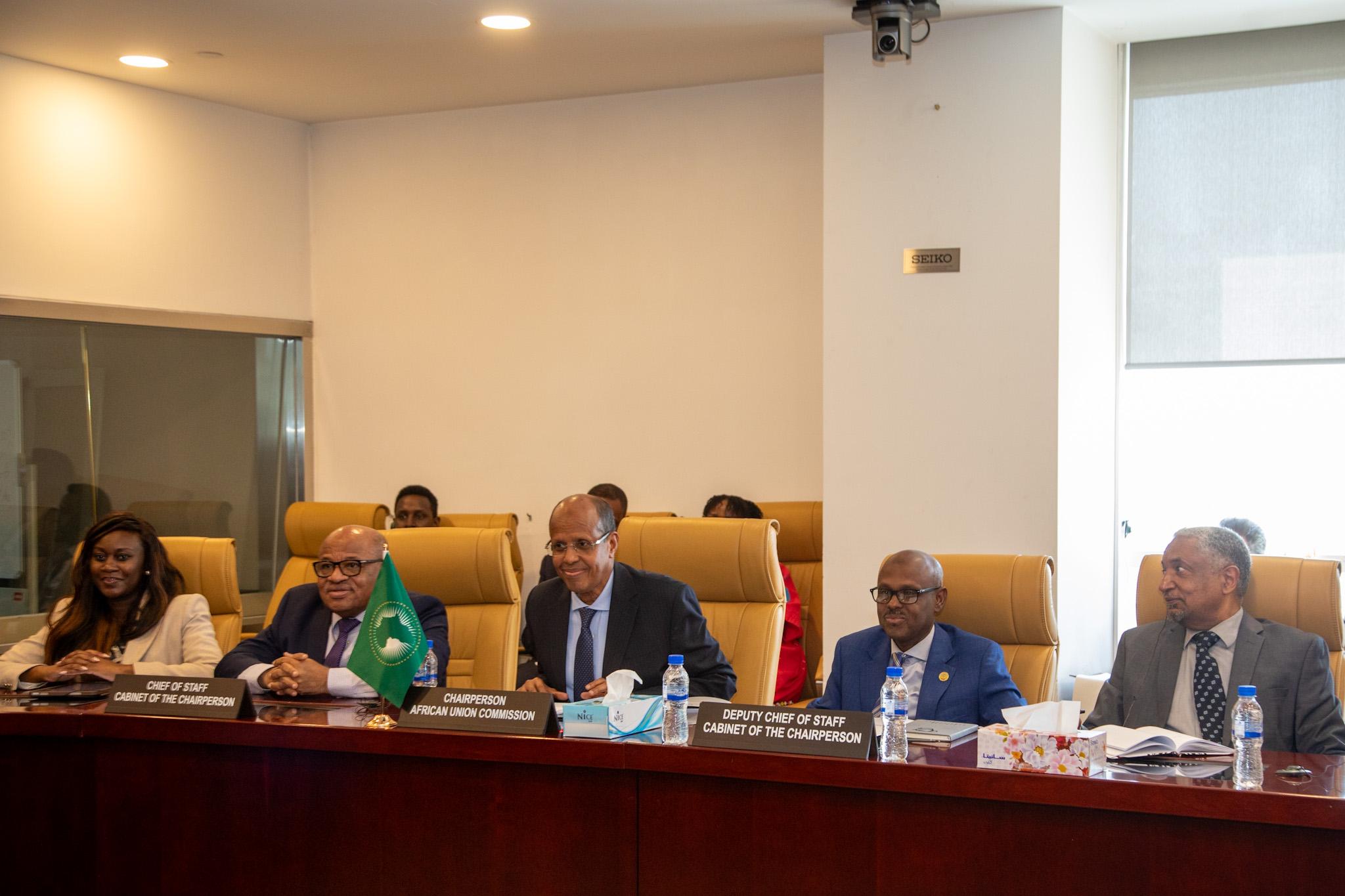 Chairperson with Deans