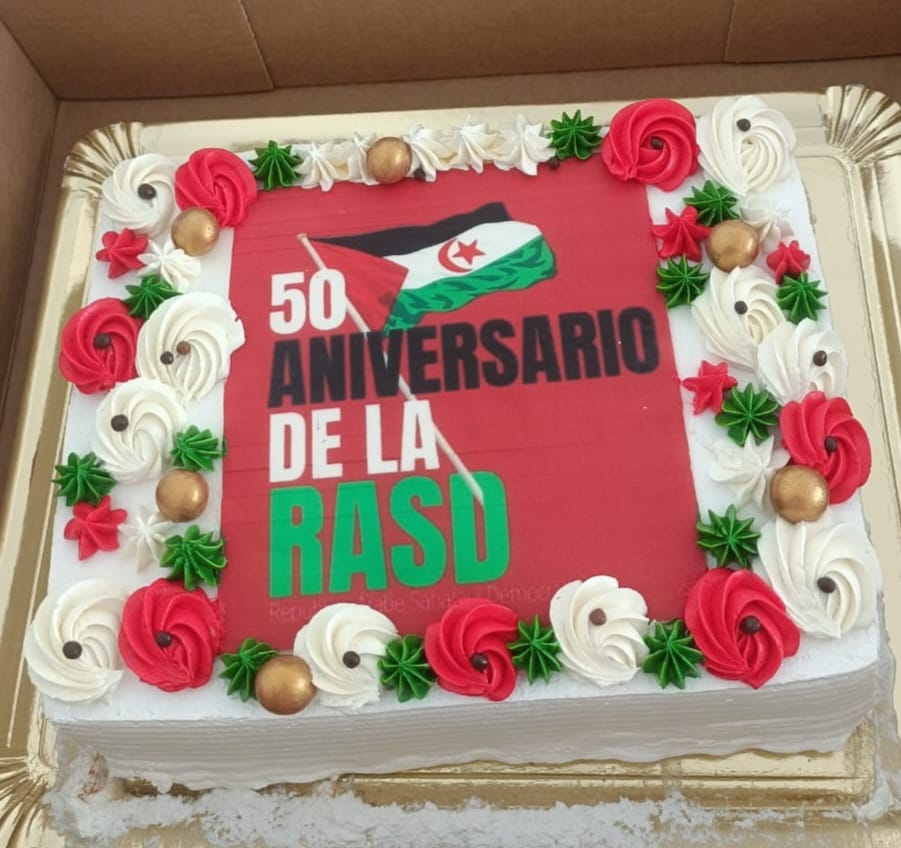 conmemoran el 50 aniversario de la proclamación de la RASD conmemoran el 50 aniversario de la proclamación de la RASD