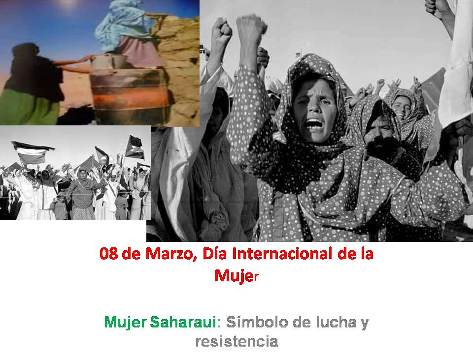Mujer saharaui, simbola de la resistencia y lucha por su pueblo
