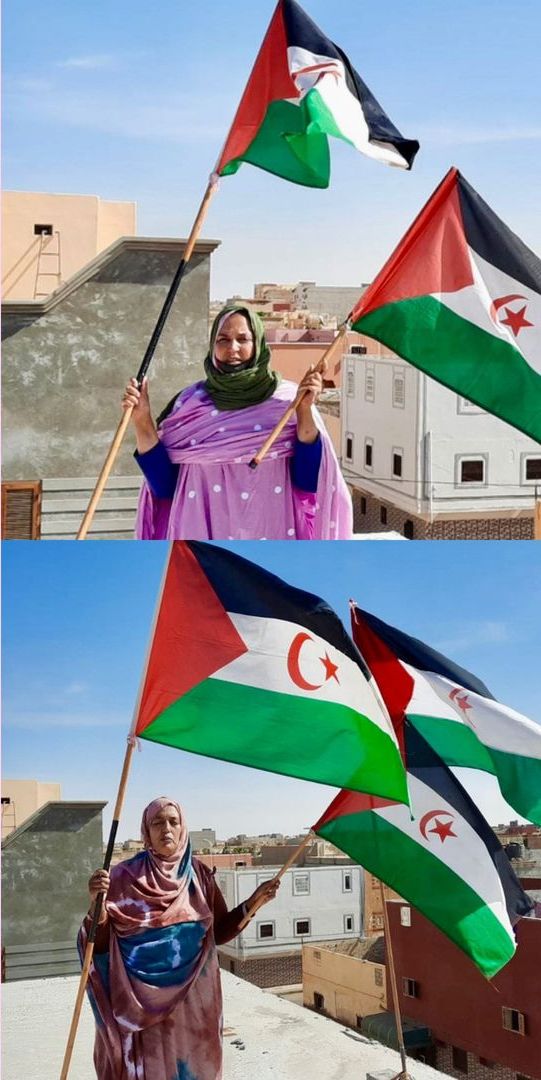 Mujer saharaui, simbola de la resistencia y lucha por su pueblo