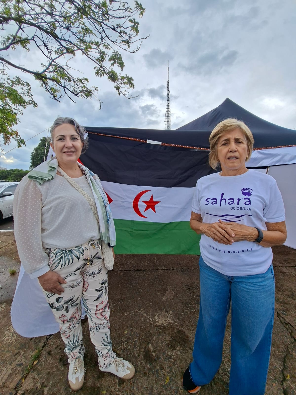 En 8M , Mujeres de Brasil respaldan lucha de las mujeres saharauis