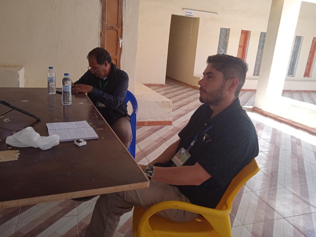 Entrevistando a saharauis