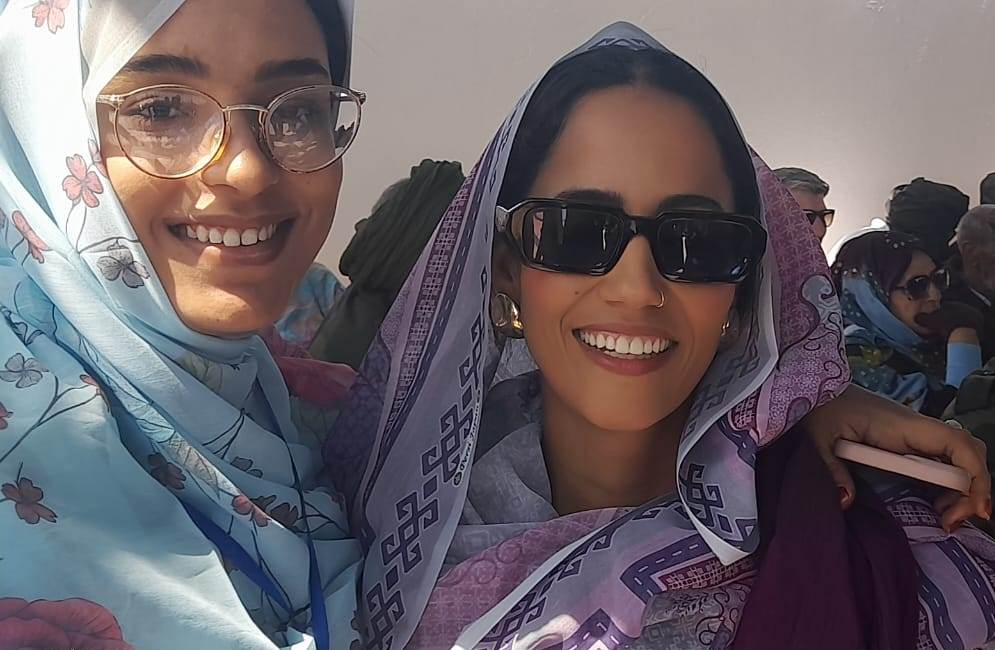 La diputada de Sumar por Más Madrid en el Congreso de los Diputados, la saharaui Teslem Andala Ubbi (Tesh Sidi)