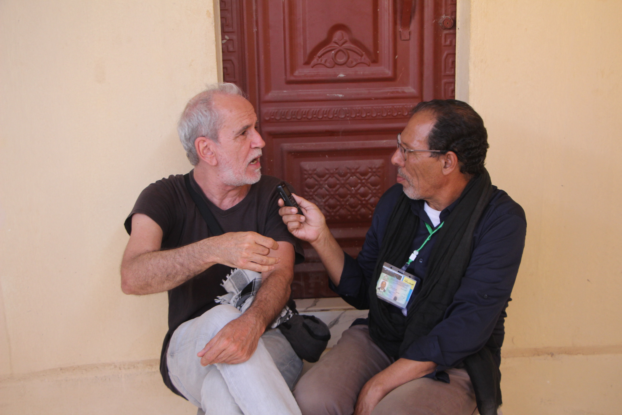 Wily durante declaraciones a SPS