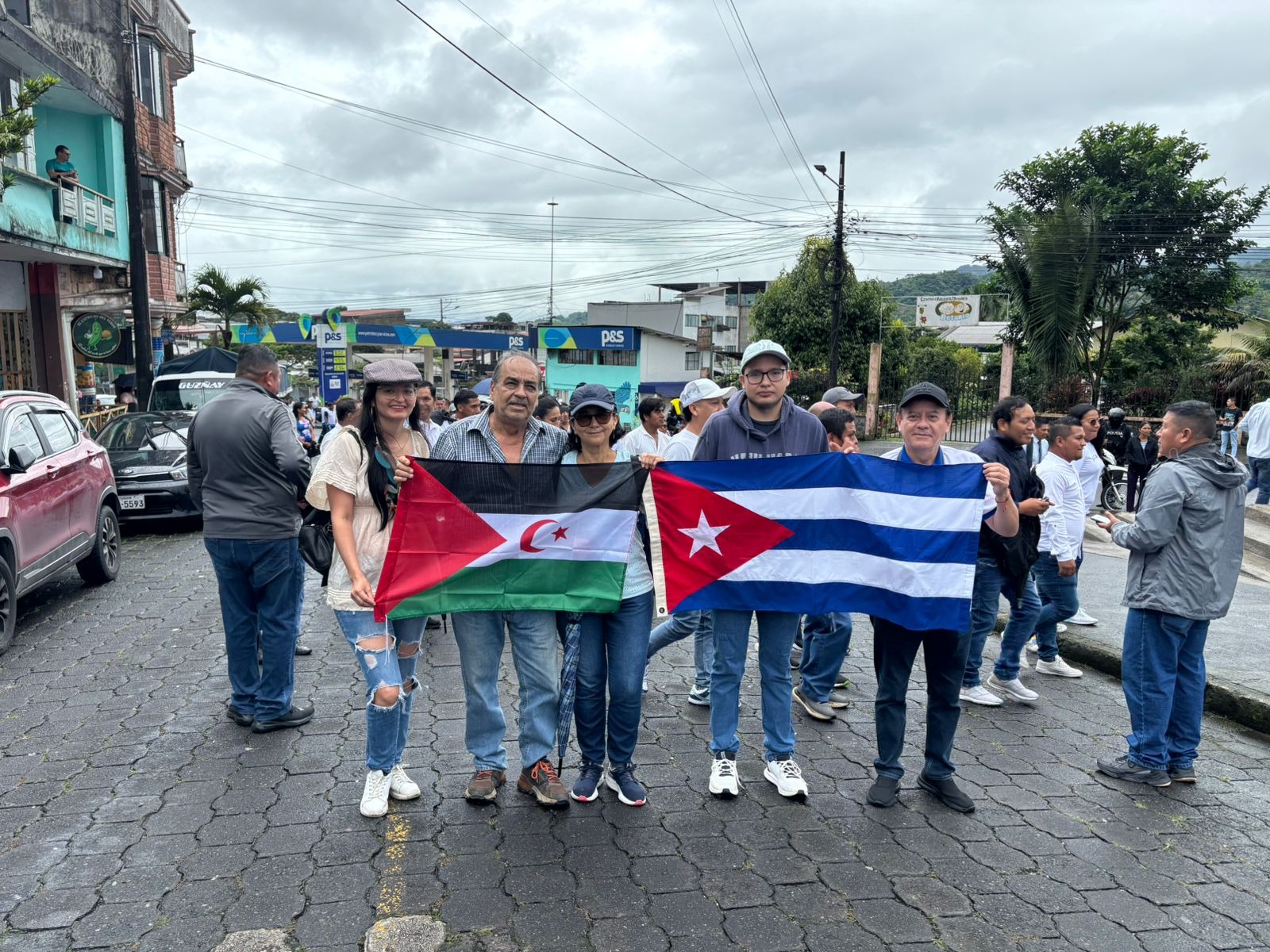 La RASD en la Marcha por el Día de las y los Trabajadores en la Amazonía ecuatoriana