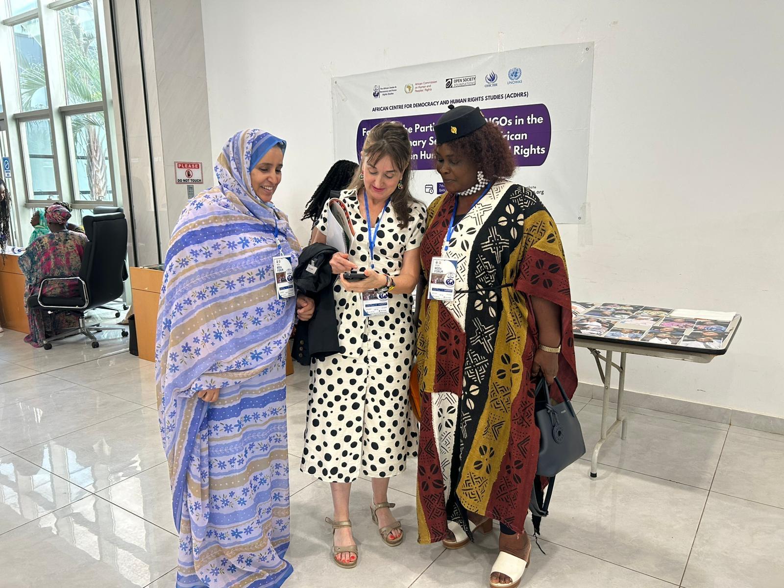 Foro de ONG de la Comisión Africana de Derechos Humanos y de los Pueblos (CADHP),