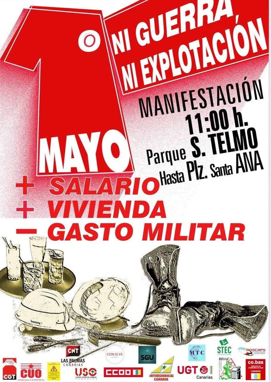 Cartel del Primero de Mayo
