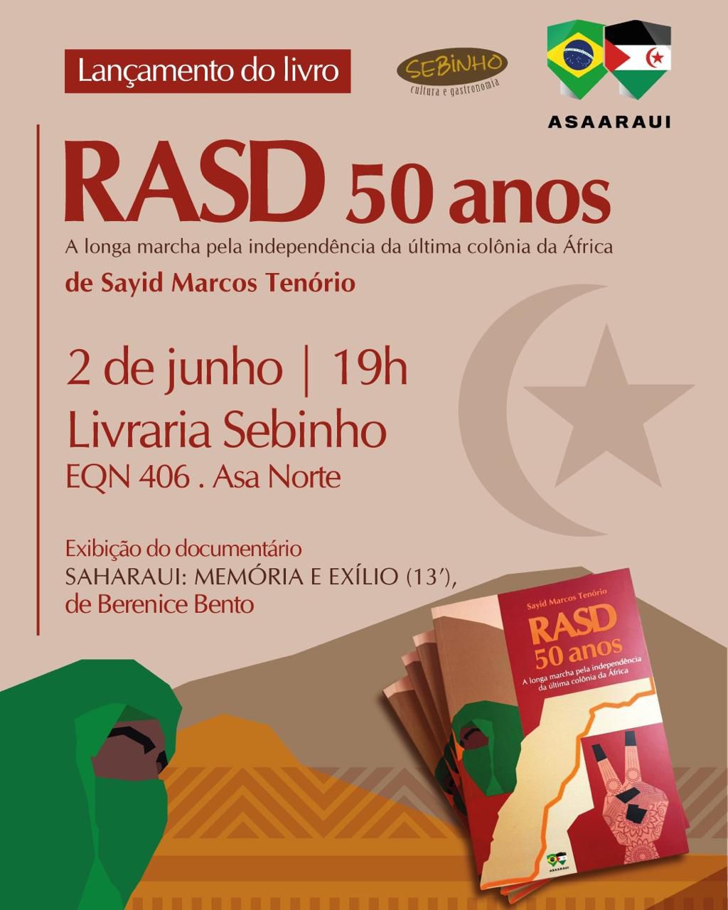 libro de  temàtica saharaui