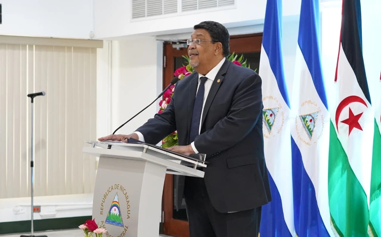 El  Canciller de Nicaragua, Valdrack Jaentschke