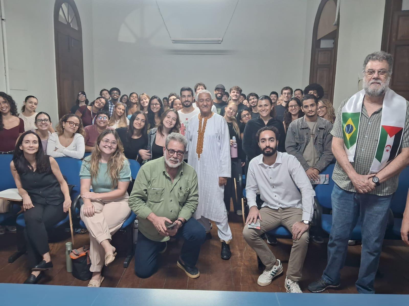 Representante saharaui mantiene encuentro con el vicepresidente de la Comisión de DDHH en la Cámara regional