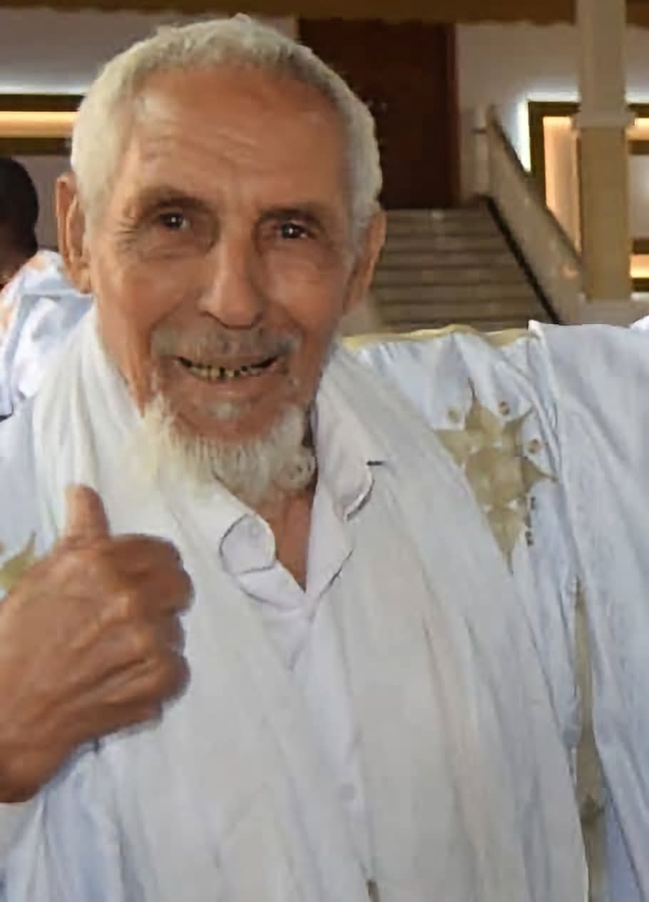 Bachir Sebai, padre del preso político saharaui Ahmed Sebai.