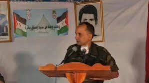 miembro del Secretariado Nacional del Frente POLISARIO y jefe de la Primera Brigada de Reserva, Lehbib Mohamed Abdelaziz,