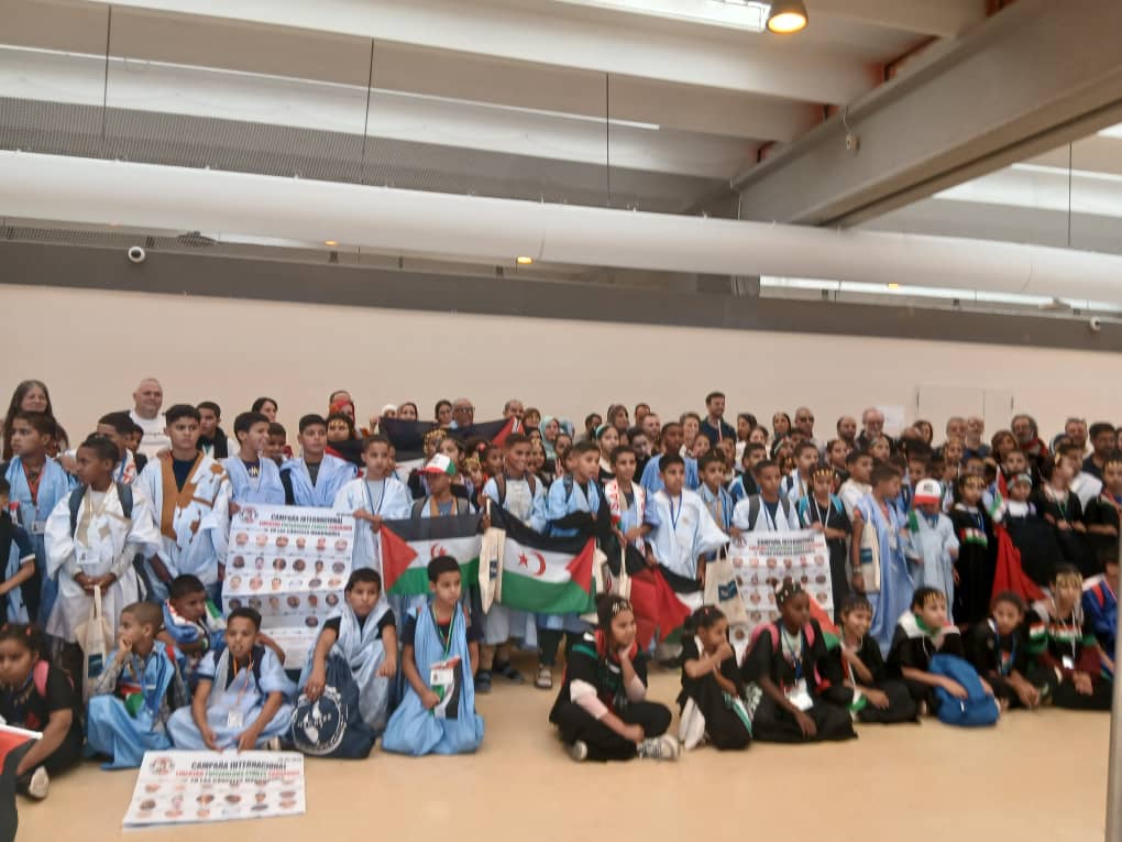 programa "Pequeños Embajadores Saharauis de la Paz"