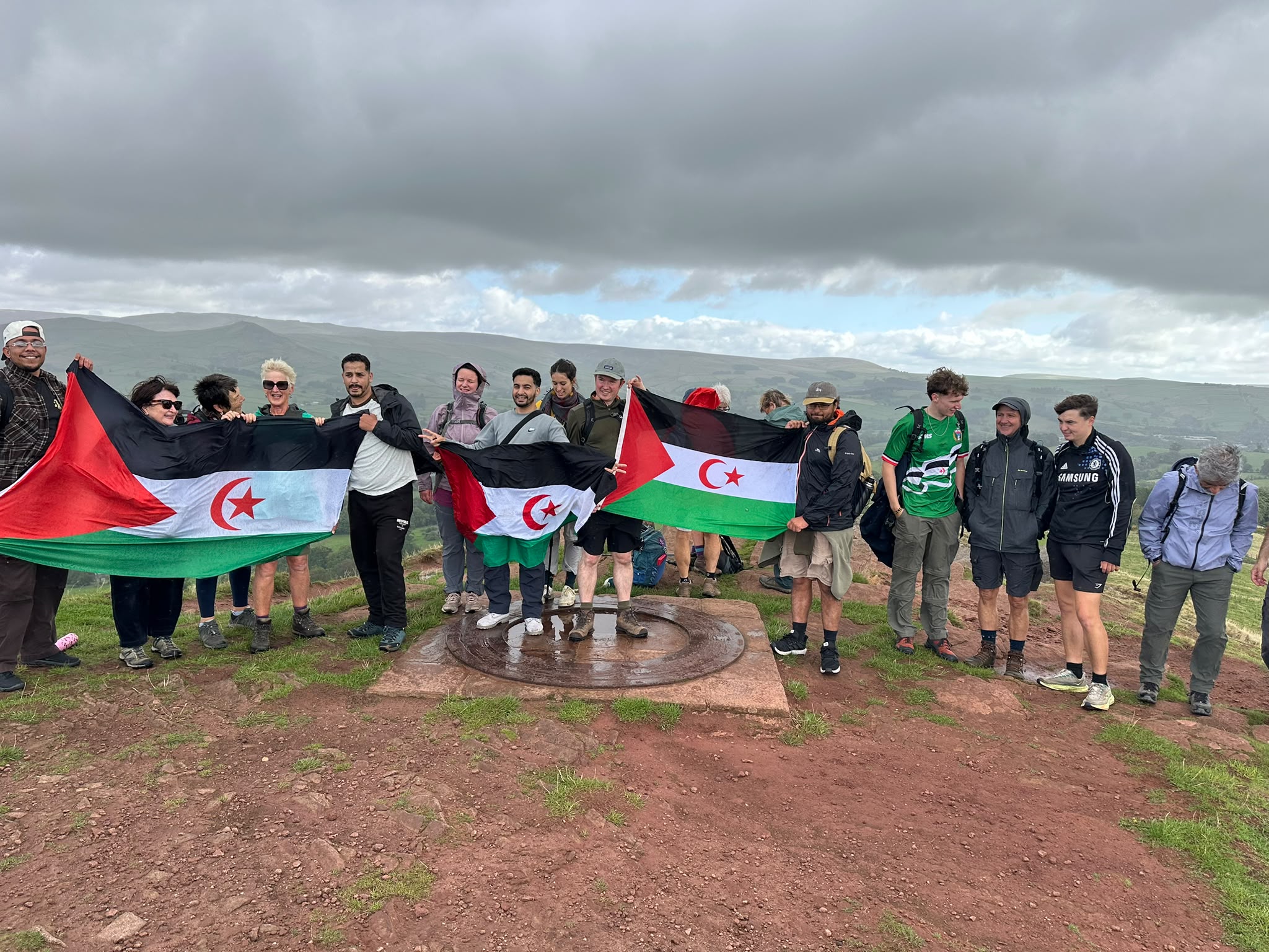 Marcha de solidaridad con el Sáhara Occidental recorre el campo del noroeste de Inglaterra Marcha de solidaridad con el Sáhara Occidental recorre el campo del noroeste de Inglaterra