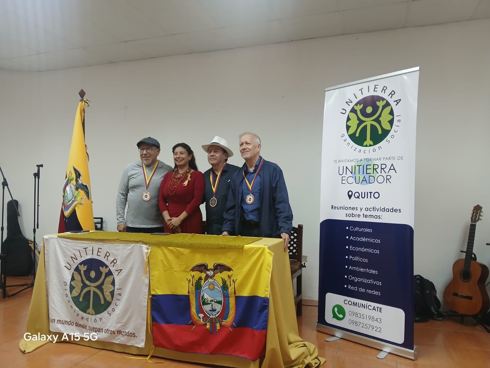 (Orlando Pérez, Verónica Naranjo, Pablo de la Vega y Hernán Reyes) (Orlando Pérez, Verónica Naranjo, Pablo de la Vega y Hernán Reyes)