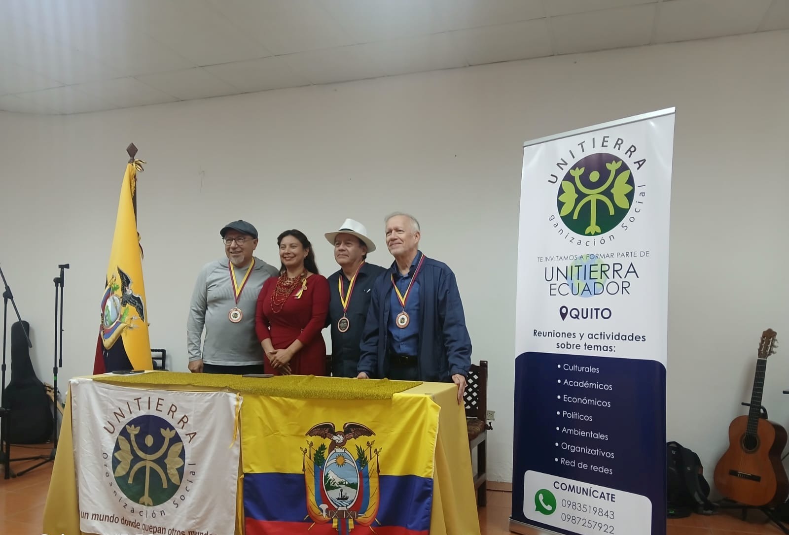 UNITIERRA - Organización Social ecuatoriana renueva su compromiso con la lucha del pueblo saharaui