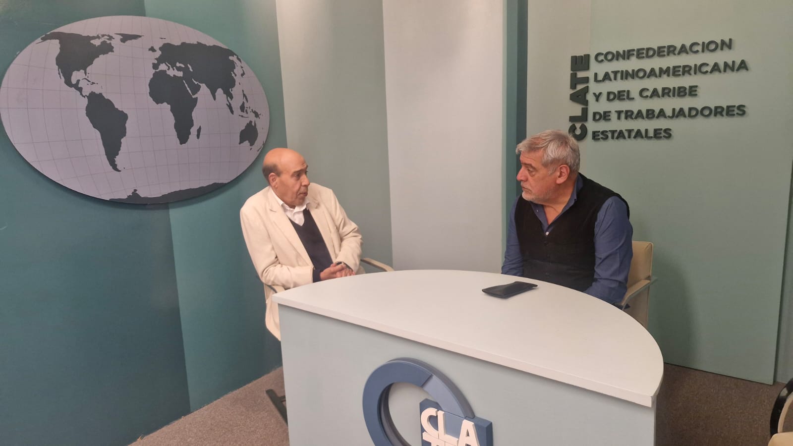 Representante del Frente POLISARIO en Argentina se reúne con presidente de la CLATE
