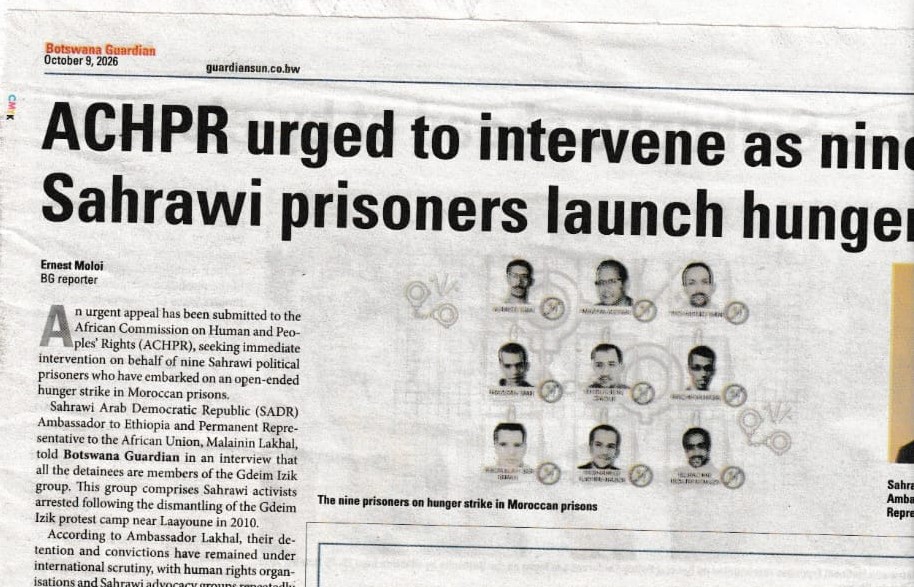 ACHPR prisoners