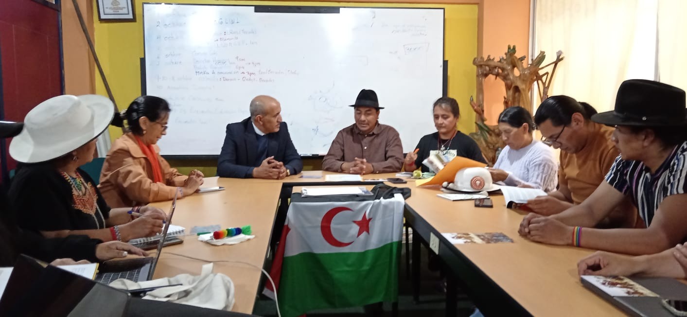 ECUARUNARI expresa su apoyo a la legítima causa del pueblo saharaui ECUARUNARI