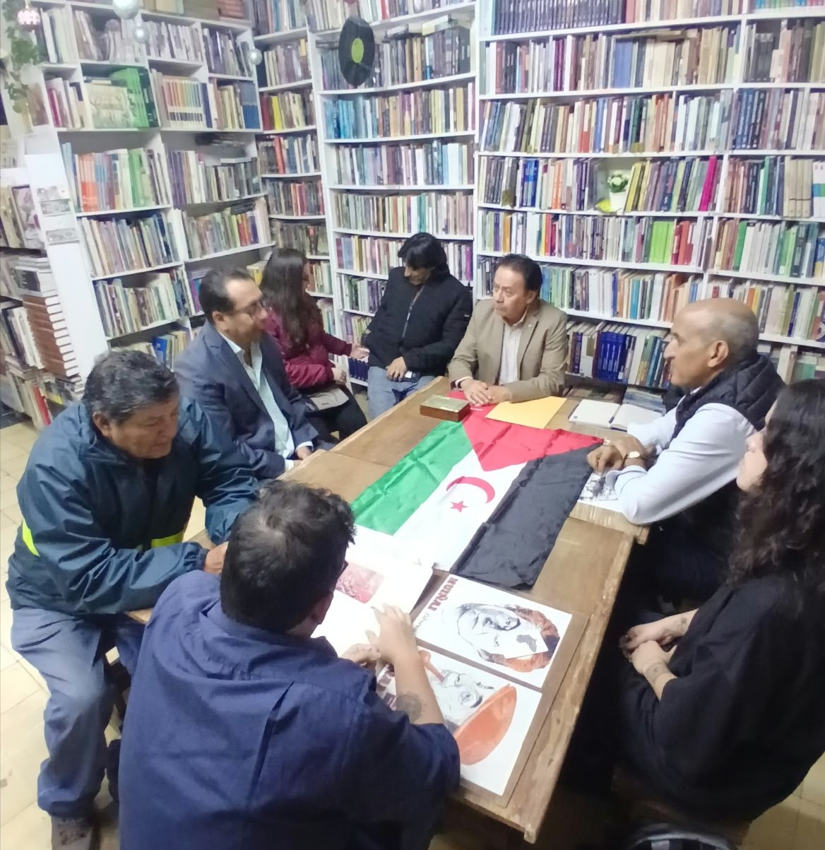 Frente POLISARIO estrecha lazos de amistad y cooperación con fuerzas políticas ecuatorianas Frente POLISARIO estrecha lazos de amistad y cooperación con fuerzas políticas ecuatorianas