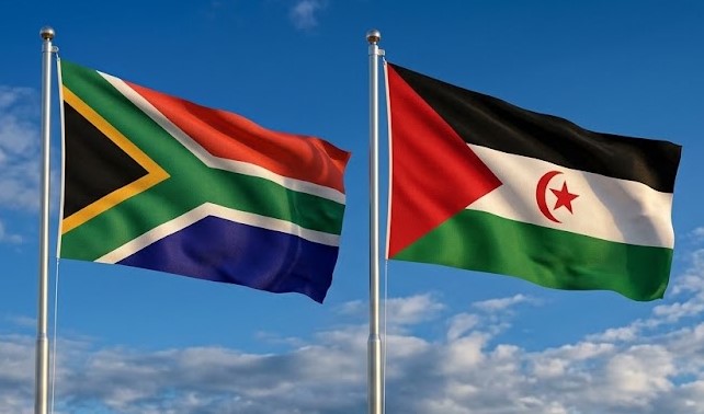 South Africa Sadr flags