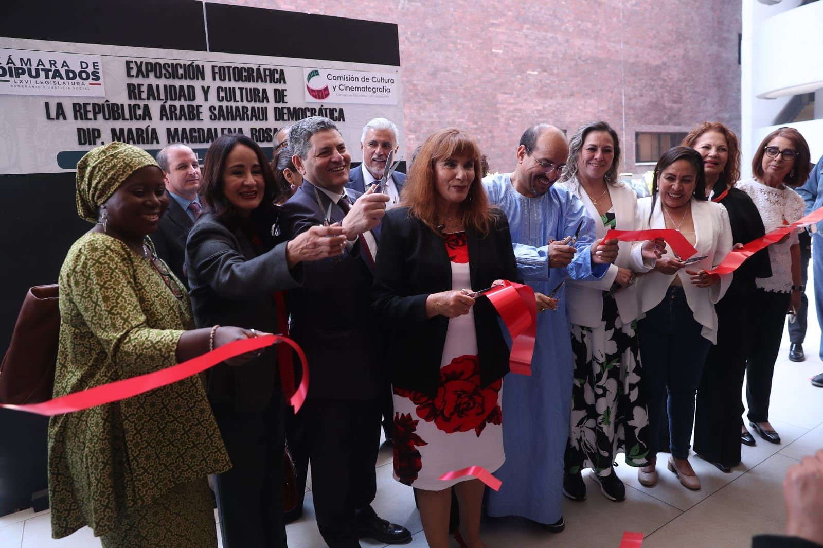 Semana cultural RASD en cámara de diputados de México