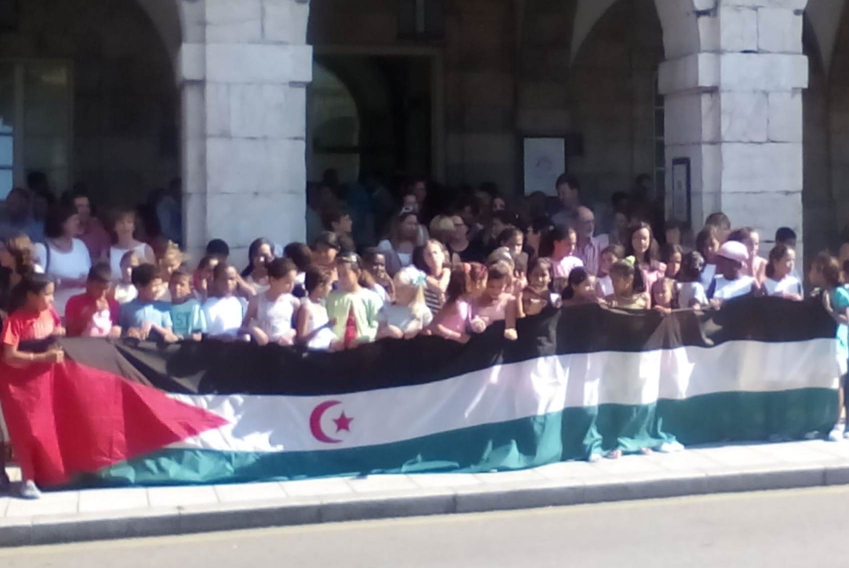 Niños saharauis en el Programa Vacaciones en Paz