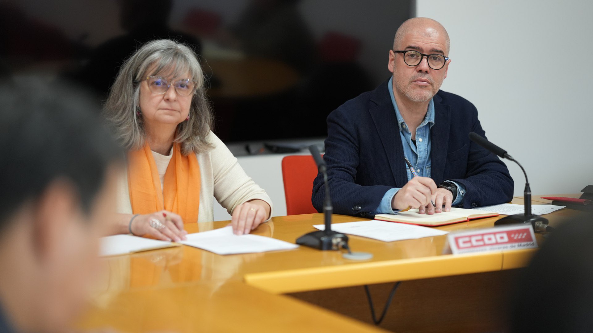CCOO y UGTSARIO se reúnen en Madrid para abordar la situación actual y abordar mecanismos de trabajo de apoyo al pueblo saharaui.