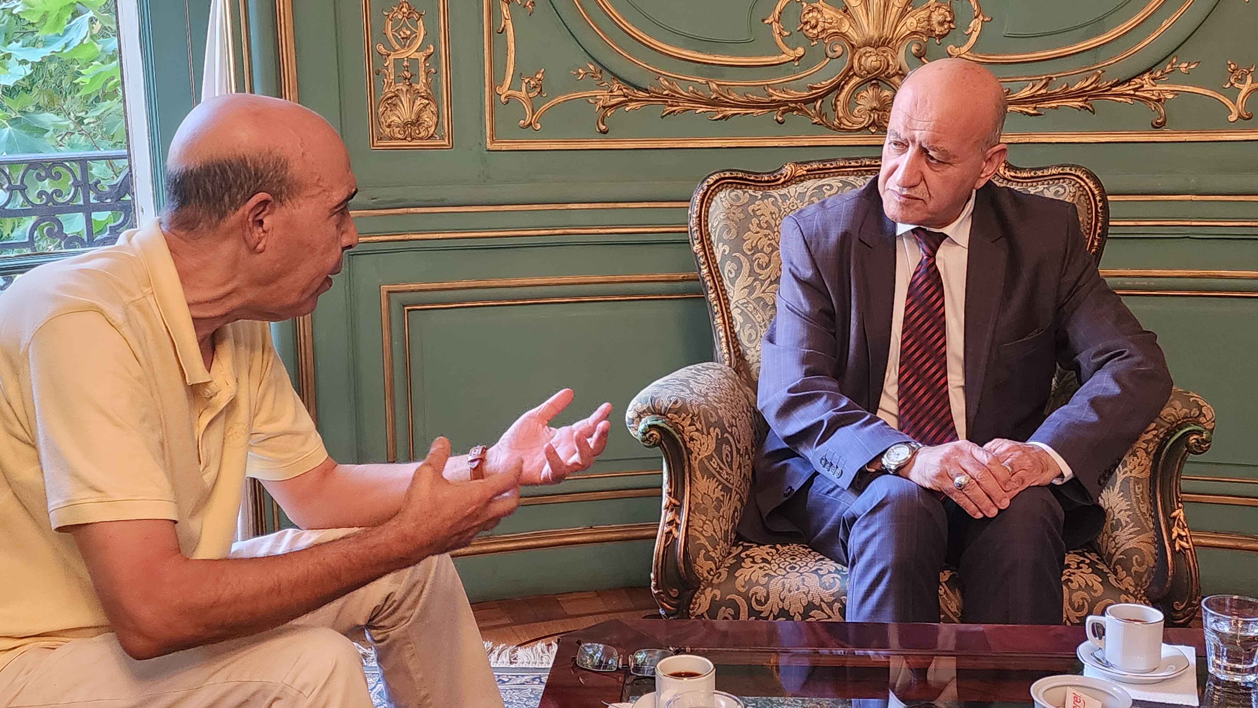 Embajador de Argelia mantiene reunión con el Frente Polisario,