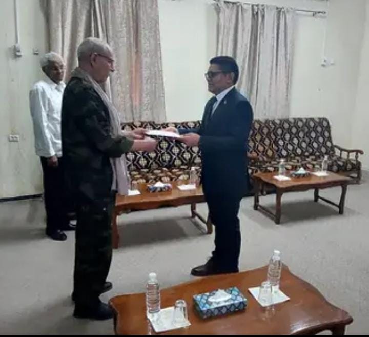 Carlos Eduardo Díaz Moreira, embajador nicaragüense ante la RASD