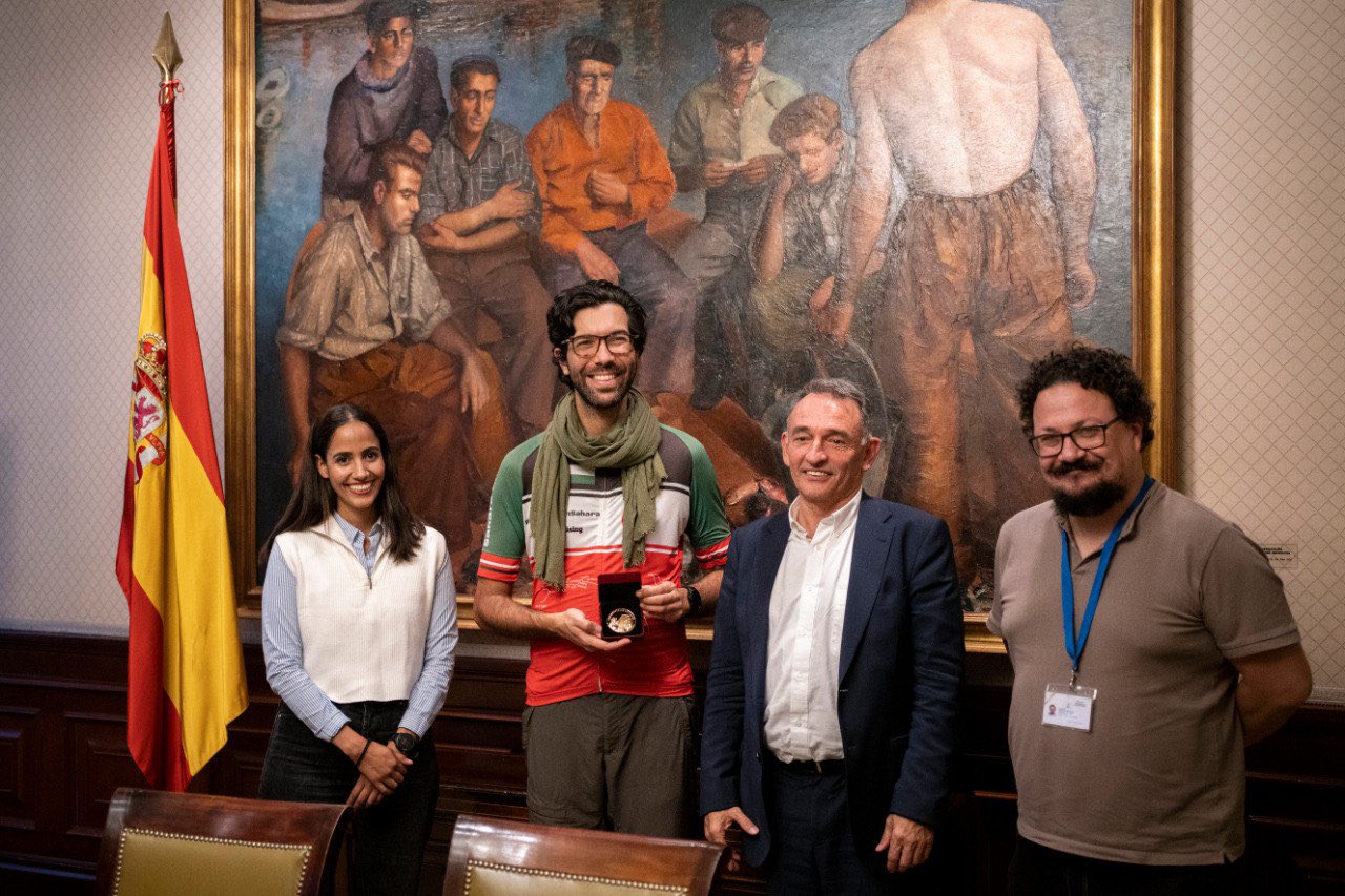 Recepción de Benjamin Ladraa en el Congreso de los Diputados de España