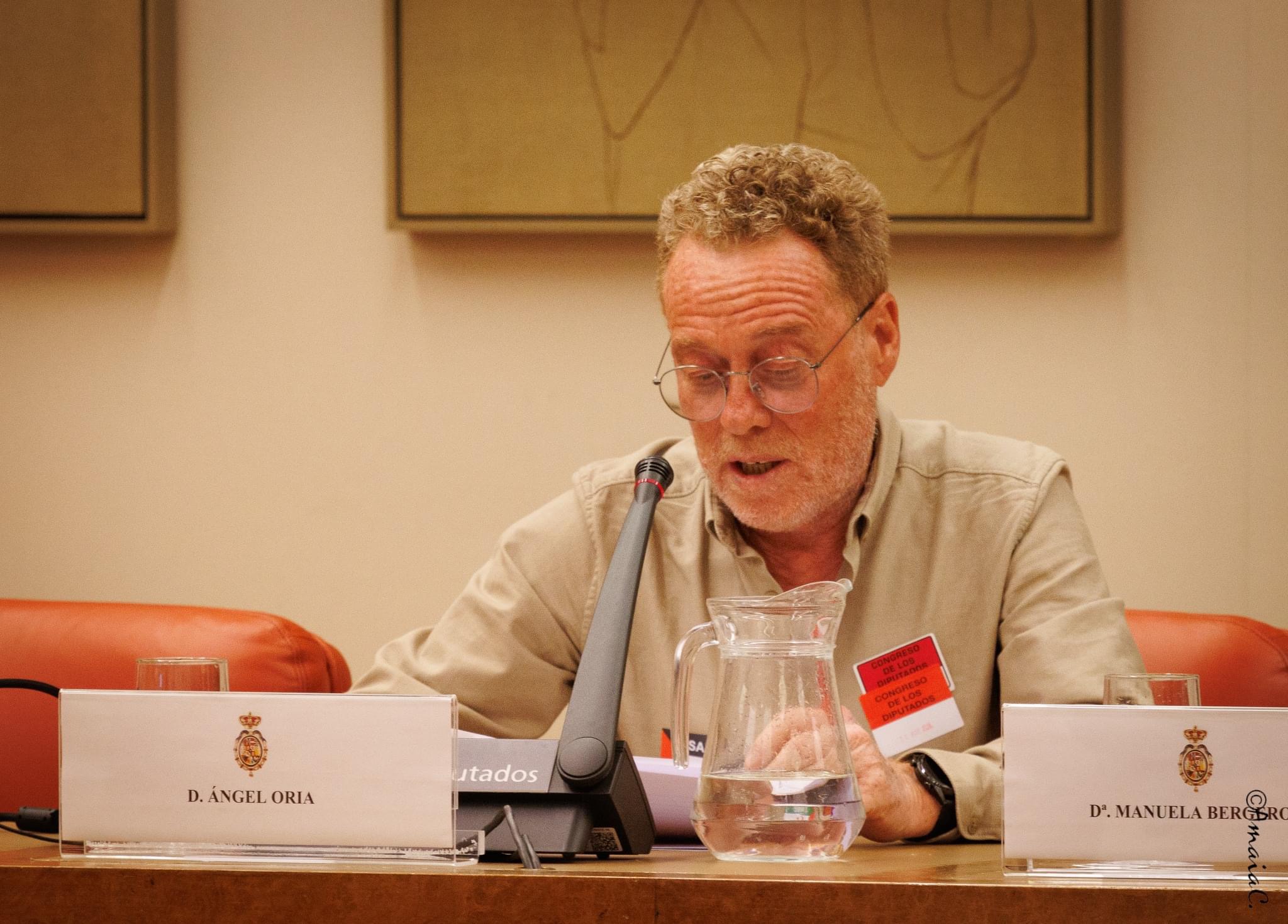 presidente de la asociación ALOUDA, Angel Oria