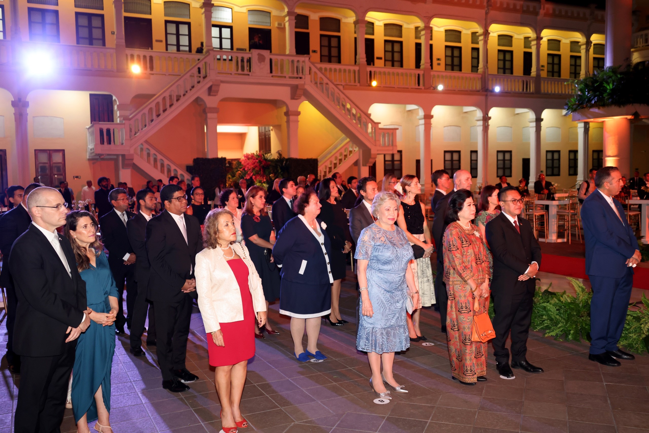 Embajador de la RASD participa en el saludo protocolar al Cuerpo Diplomático acreditado en Panamá
