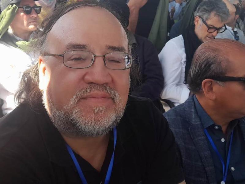 Esteban Silva en 50 aniversario de la RASD