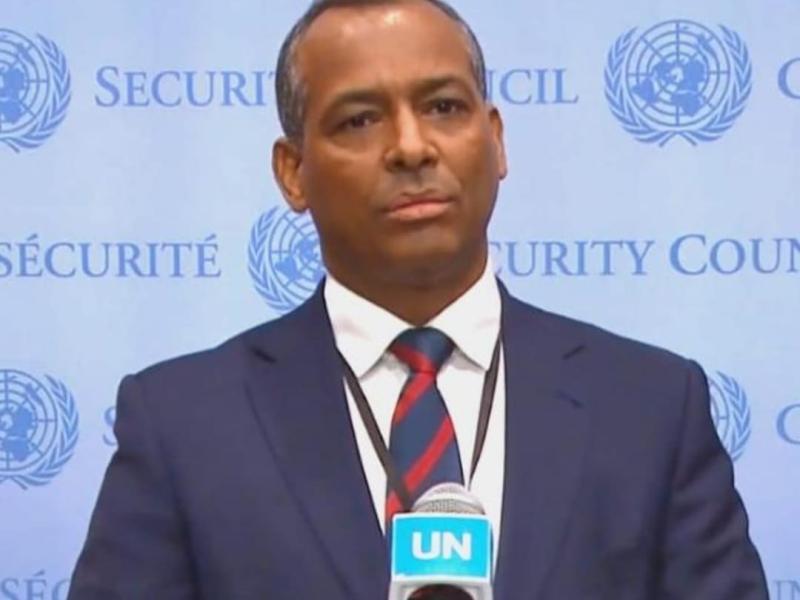 Representante del Frente POLISARIO en Naciones Unidas y Coordinador con la MINURSO, Dr. Sidi Mohamed Omar