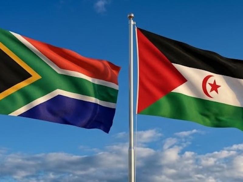 South Africa Sadr flags