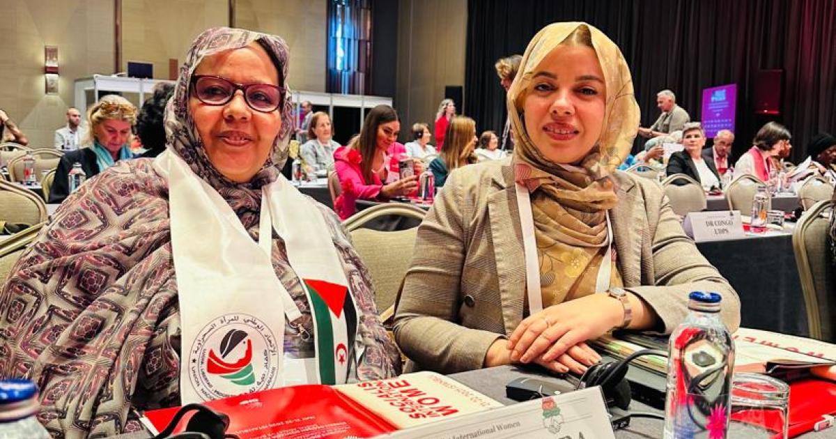 Sahrawi women’s delegation participates in Turkey at meeting on women’s rights issues