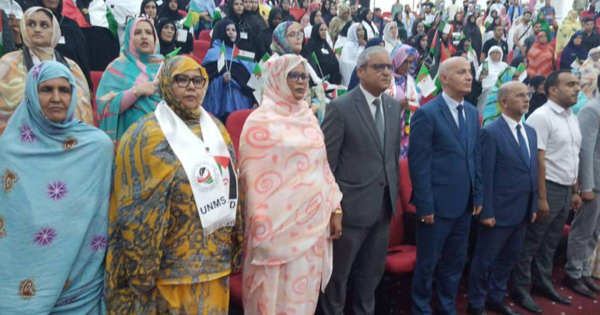 Opening of Sahrawi Women's Festival in Mostaganem, Algeria