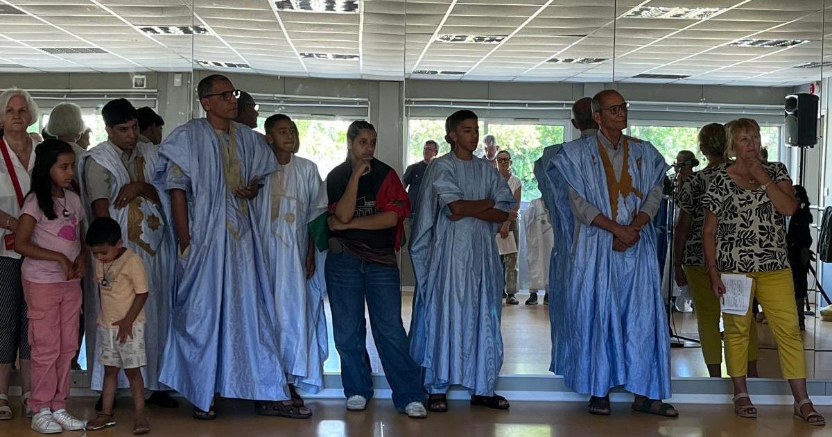 Group of Sahrawi children arrive in France