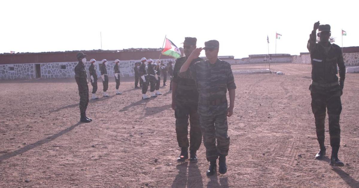 Chief of General Staff supervises graduation of new batch of Sahrawi People's Liberation Army fighters