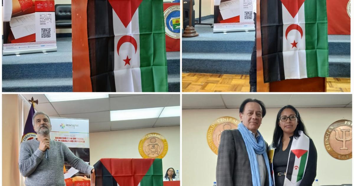 Tifariti University takes part in academic symposium on crimes against humanity