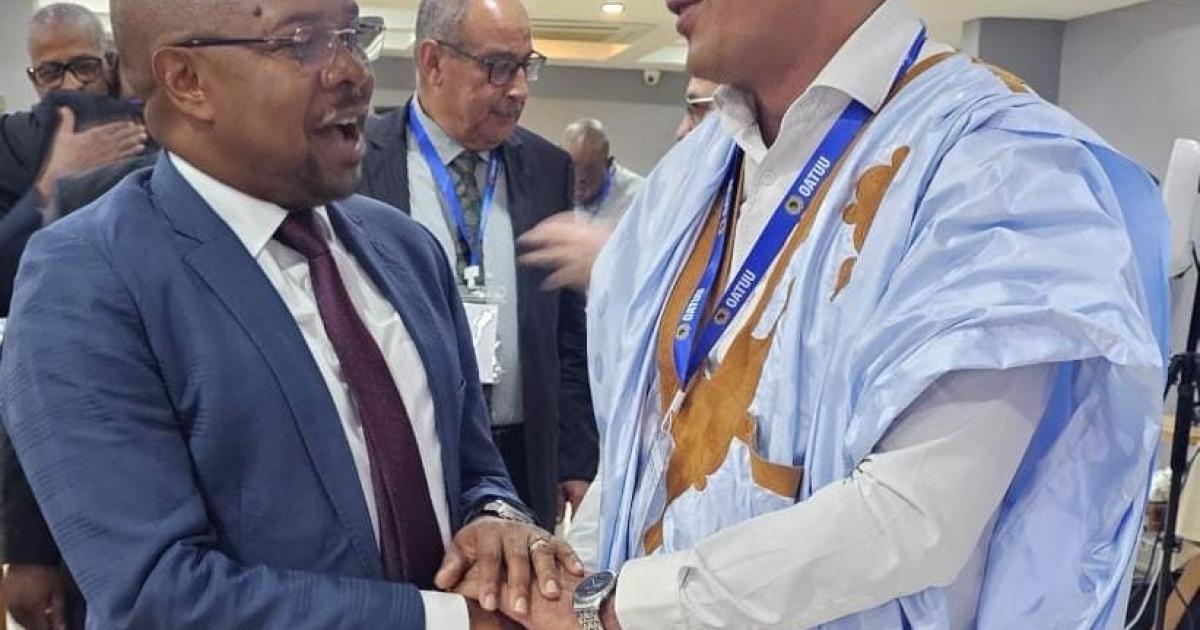UGTSARIO Secretary-General meets with Tanzanian Minister of Labor and several African trade unions