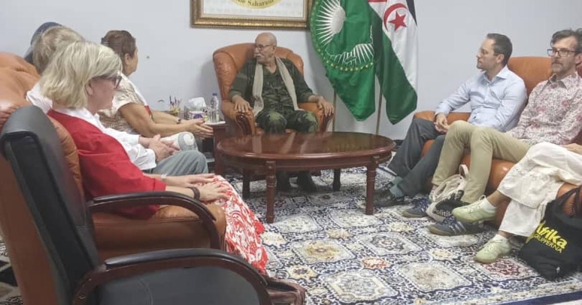 President Brahim Ghali receives Swedish delegation