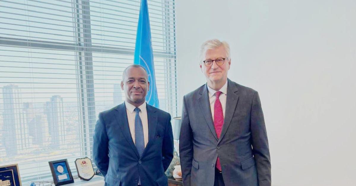 Polisario Front Representative at UN and Coordinator with MINURSO meets with UN Under-Secretary-General for Peace Operations