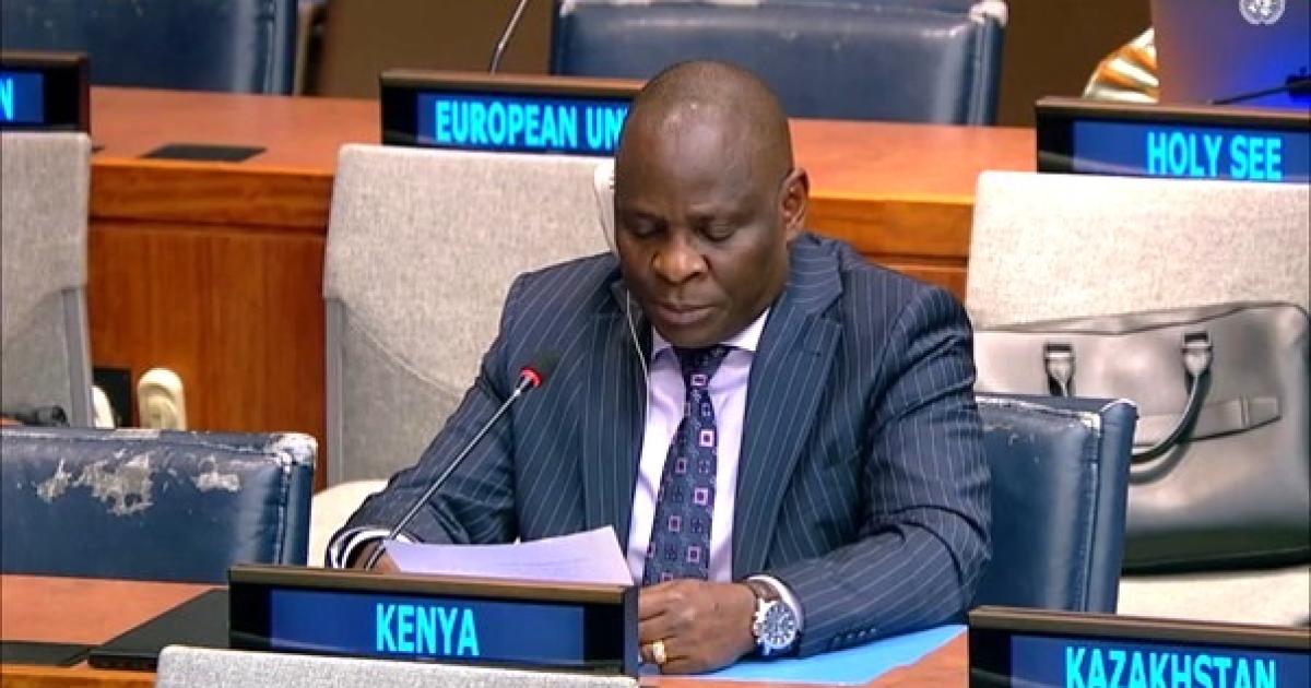 Kenya reaffirms support for Sahrawi people’s right to self-determination before Fourth Committee