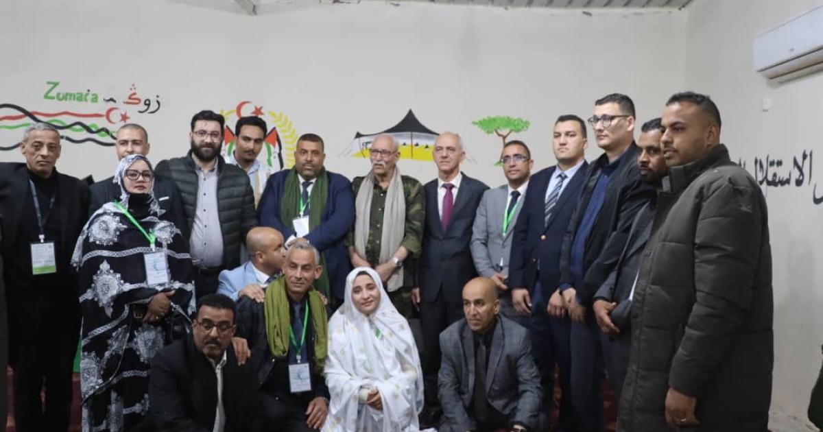 President Brahim Ghali receives foreign delegations participating in 11th UJTSARIO Congress