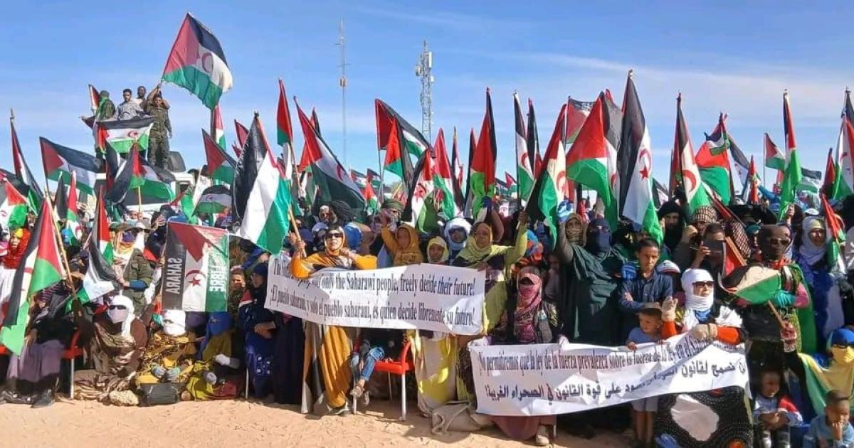 International Women's March renews support for Sahrawi people and their right to freedom and self-determination
