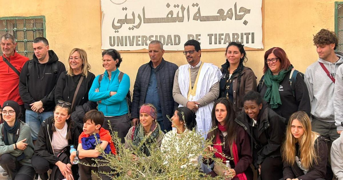 Dean of Tifariti University receives Italian delegation of professors and researchers