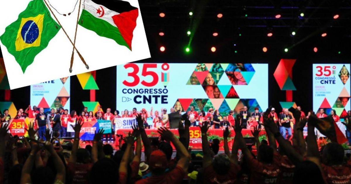 Brazil: 35th CNTE Congress reaffirms support for struggle of Sahrawi people